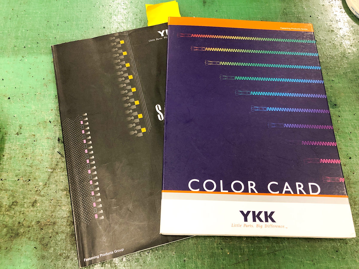 YKKのカタログ